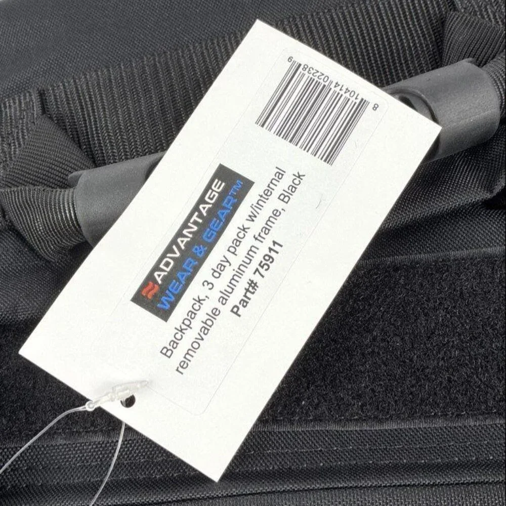 NWT Advantage Wear & Gear 3-Day Assault Backpack